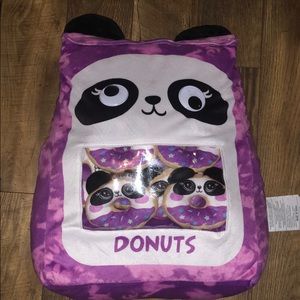justice panda pillow